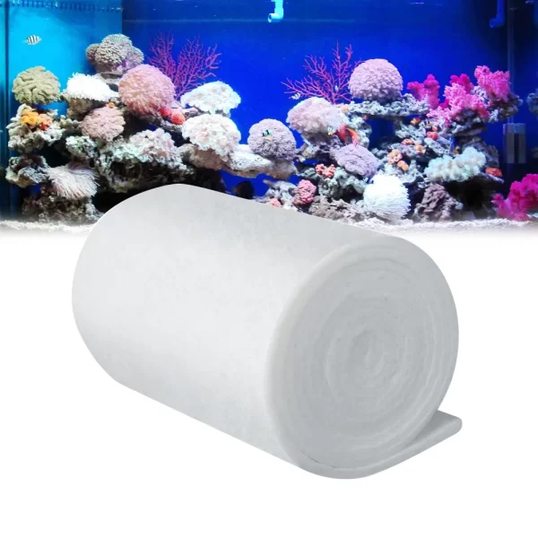 Filter Aquarium Sponge Pad Tank Media Floss Pond Tanks Foam Roll Cotton Biochemical Biological Filters Wool Canister Filtration - Image 5