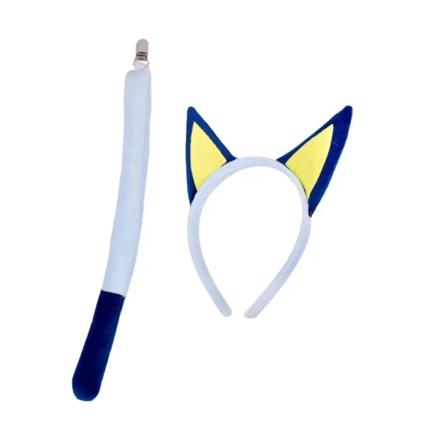 Animal Theme Dog Ear Headband and Tail Set for Kids Cosplay Costume Accessories DXAA - Image 5