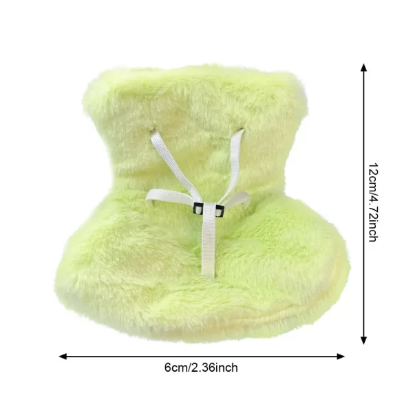 Plush Safety Seat For Labubu Sitting Party Series Dolls Seat with Clip Car Air Outlet Decoration Birthday Gifts Doll Accessories - Image 7