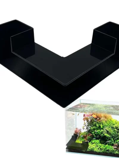 Aquarium Attractive Shrimp Hide Corner Tunnel Decorative Aquarium Cave Multifunctional Shrimp Cave Accessories For Fish Tank