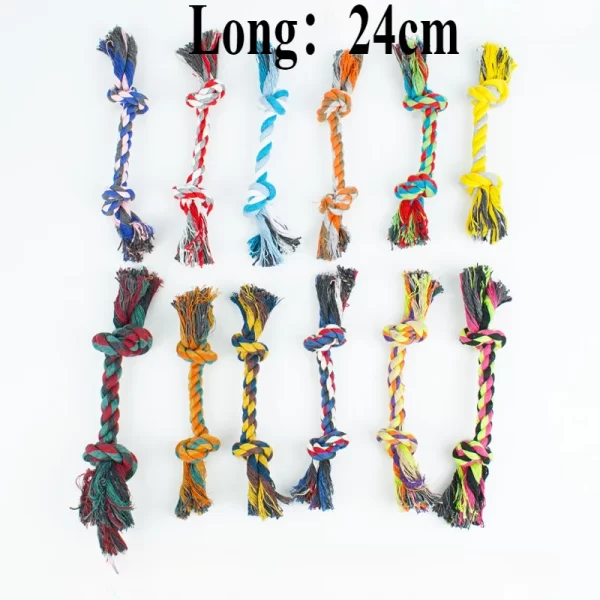 Pet Dog Toys for Large Small Dogs Toy Interactive Cotton Rope Mini Dog Toys Ball for Dogs Accessories Toothbrush Chew Puppy Toy - Image 6