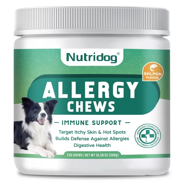 Anti-allergic & hip joint & calming & probiotic dog food for dogs full stage comprehensive nutrition-120 soft chews - Image 3