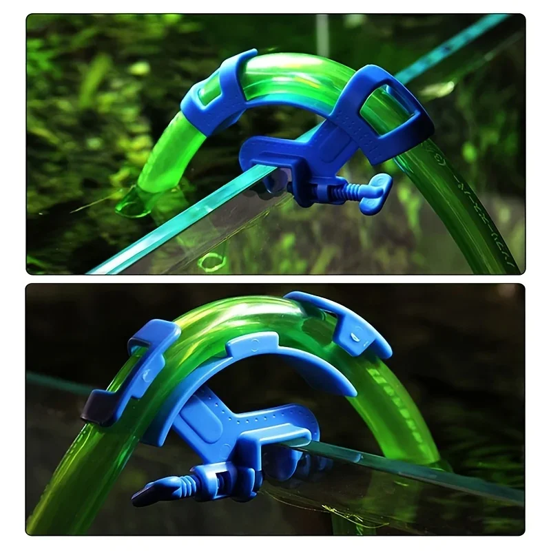 Aquarium Filtration Holder Water Pipe Filter for Mount Tube Fish Tank Firmly Hold Hose Fixing Clamp Aquarium Accessories Tool - Image 3