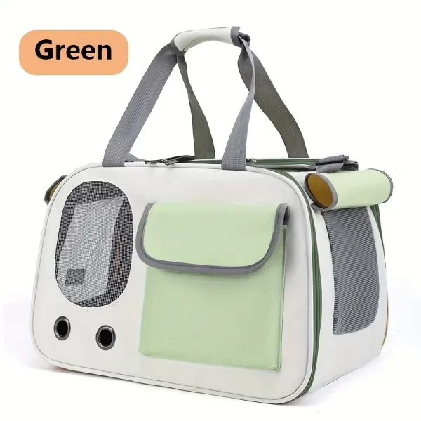 1Pcs Portable Pet Carrier Cat Bag For Cats And Dogs Ideal For Travel And Outdoor Activities Suitable For Cats And Small Dogs - Image 8