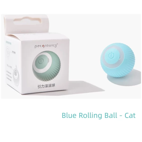 Smart Dog Toys Intelligent Gravity Jump Ball Rechargeable Bite-Resistant Rolling Ball Cat And Dog Chase Interactive Pet Toys - Image 9
