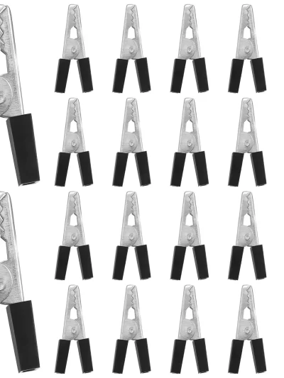20 Pcs Bird Cage Clips Parrot Cage Door Locks Safety Accessories for Pet Birds Lightweight Compact Design Excellent Process Rust