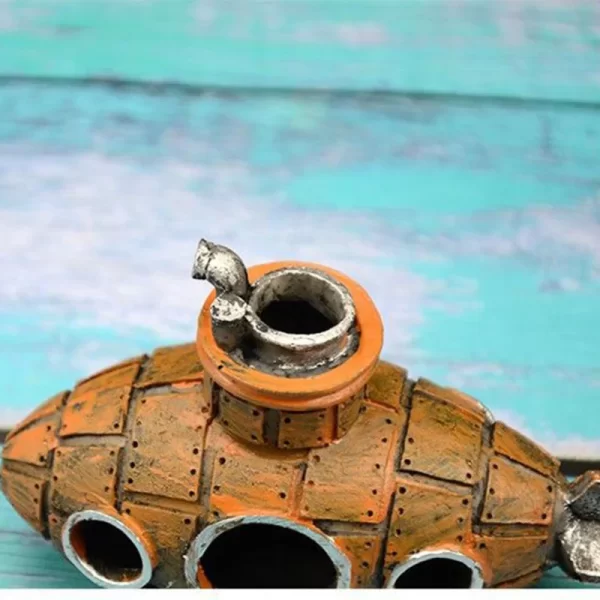 Resin Submarine Ornaments Fish Shrimp Shelter Cave Landscaping Accessories for Aquarium Fish Tank Decorations - Image 15