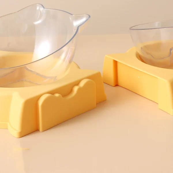 Pet dog and cat food bowl automatic feeder all-in-one dog and cat food bowl and drinking fountain drinking bowl - Image 2