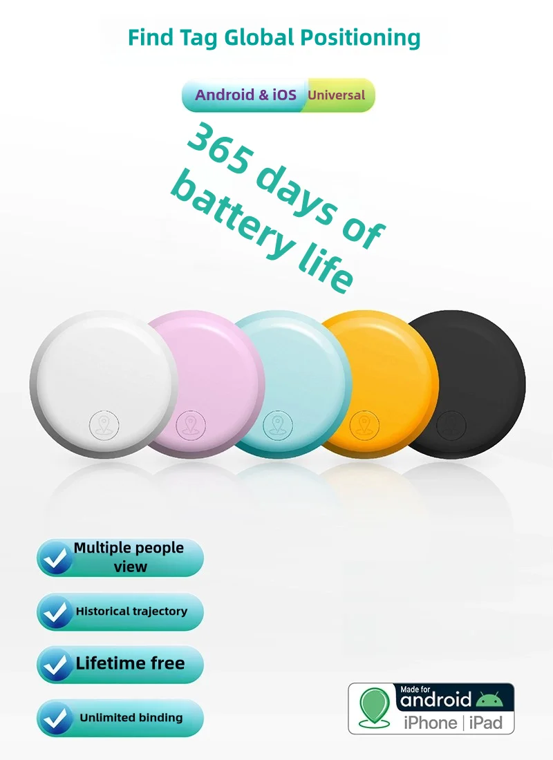 XIAOMI Mini Tracker GPS Device Reminder for Pets Bag Wallet Bluetooth Portable Finder Smart Anti-Lost Air Tag Tracking Locator - Image 11