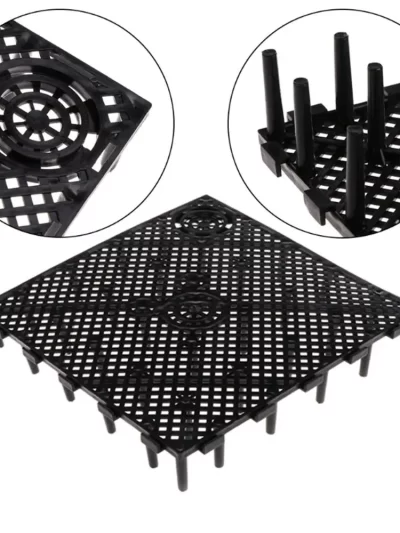 Plastic Fish Tank Bottom Filter Plate Jack Up Fish Tank Accessories Aquarium Divider Filtration Isolation Board Partition