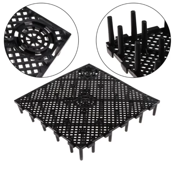 Plastic Fish Tank Bottom Filter Plate Jack Up Fish Tank Accessories Aquarium Divider Filtration Isolation Board Partition