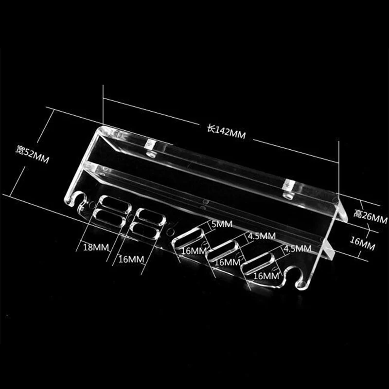 Aquarium Plant Tools Storage Rack Acrylic Holder For Tweezer Scraper Scissor Water Plants Grass Maintenance Tool - Image 4