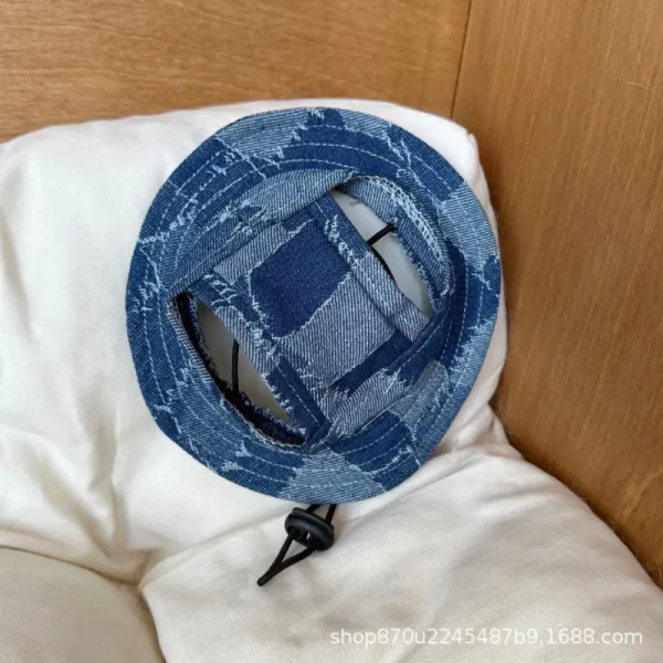 Pet Hat Cat Bucket Hat Dog Sun Hat Pet Accessories Suitable for Small and Medium Dogs and Cats - Image 10