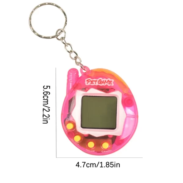 Retro Handheld Virtual Pet Game - Compact, Easy-to-Use, Interactive Fun - Perfect Gift for Holidays & Gamers - Image 2