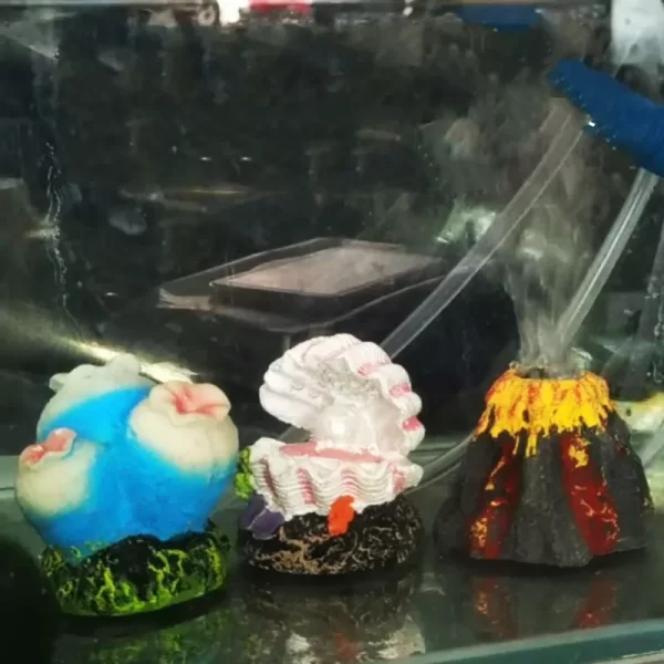 Volcano Aquarium Accessories, Rockery Ornaments, Aeration Pump, Bubble Stone, Fish Tanks, Landscaping Simulation - Image 3