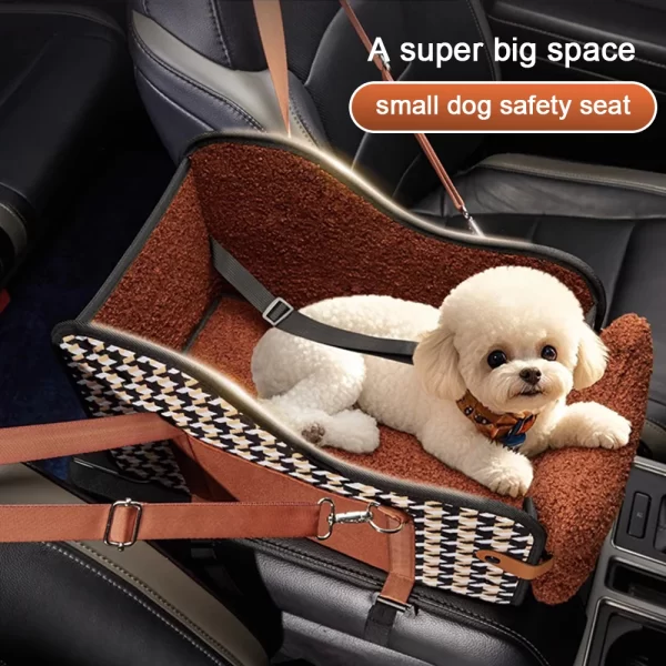 Upgraded Foldable Pet Carrier for Cats and Dogs, Portable Soft-Sided Travel  BBreathable Mesh, Safety Strap for small Dogs - Image 4