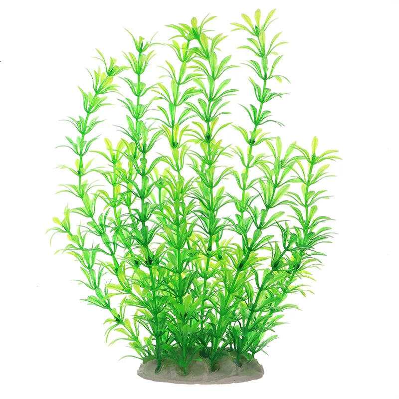 Aquarium Simulation Plant Aquatic Fish Tank Plants Plastic Artificial Water Grass Fish Tank Decoration Accessories - Image 2