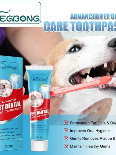 Pet Toothpaste For Dogs To Freshen Their Breath, Remove Removal Bad Breath And Tartar, Clean Cats Oral Care Edible Pet Supplies