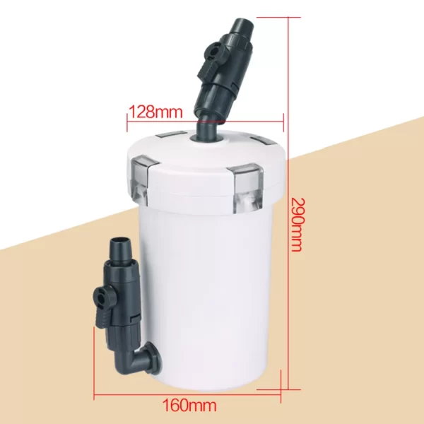 Aquarium Filter Bucket HW-602/HW-603 Fish Tank Quiet External Canister with Sponge Accessories Filtration System - Image 15