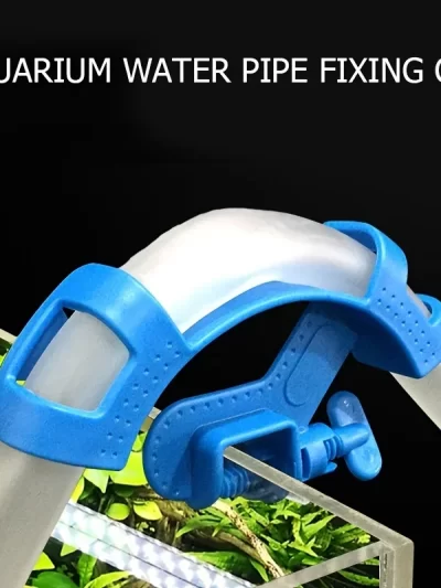 Aquarium Filtration Holder Water Pipe Filter for Mount Tube Fish Tank Firmly Hold Hose Fixing Clamp Aquarium Accessories Tool