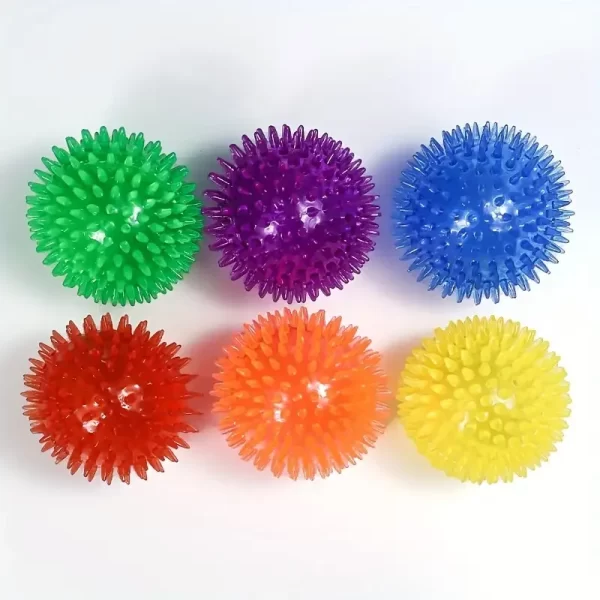 6pcs Ultimate pet Dog Toy Set Interactive Squeaky Balls for Dental Hygiene Training Safe BPA Free Ideal for Small Medium Puppy - Image 7