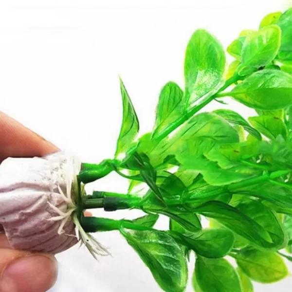 Artificial Grass Aquarium Ornament Plants Water Plant Plastic For Fish Tank Accessories simulation aquatic plant - Image 4