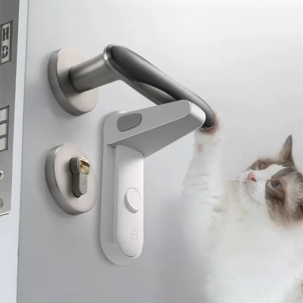 Child safety door handle lock Pet room door handle lock protection Baby door handle lock Easy to install and use
