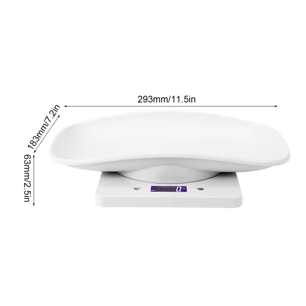 10kg/1g Digital Small Pet Weight Scale for Cats Dogs Measure Tool Electronic Kitchen Scale - Image 6