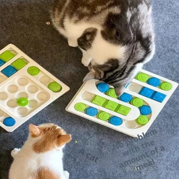 Dog Puzzle Toys Slow Feeder Interactive Increase Puppy IQ Food Dispenser Slowly Eating NonSlip Bowl Pet Cat Dogs Training Game - Image 4