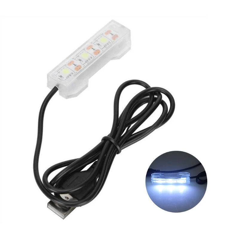 Sturdy LED Aquarium Light, Fish Tank Accessory, 1m Line, 5V - Image 8