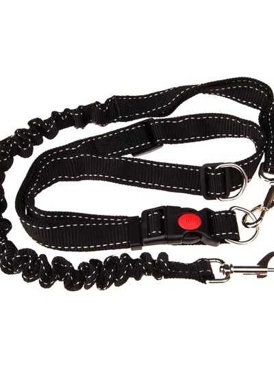Dog Leashdogs Running Belt Hands Walking Puppy Cat Hiking Large Training Small Rope Leashes Medium Harness Free Canicross Waist