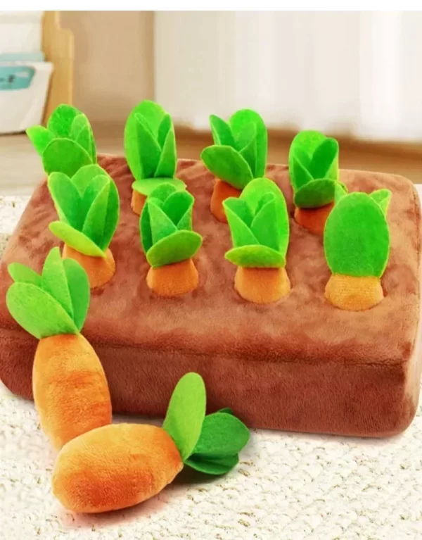 Long-Lasting Carrot Chew Toy for Small to Medium Pets - Interactive Play & Durable Bite Fun! - Image 11
