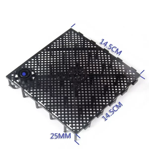 Plastic Fish Tank Bottom Filter Plate Jack Up Fish Tank Accessories Aquarium Divider Filtration Isolation Board Partition - Image 9