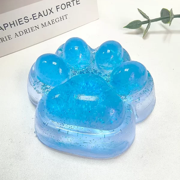 Squeeze Cat Paw Toys Cute Soft Abreact Relief Relax Toys Sticky Decompressing Pinching Cat Paw Stress Relief Squishy Toy Gift - Image 4