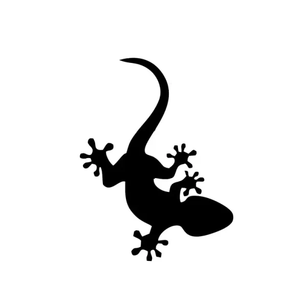 Coolest Reptile Lizard Vinyl Decor Car Stickers Accessories  9.9cm*13.2cm