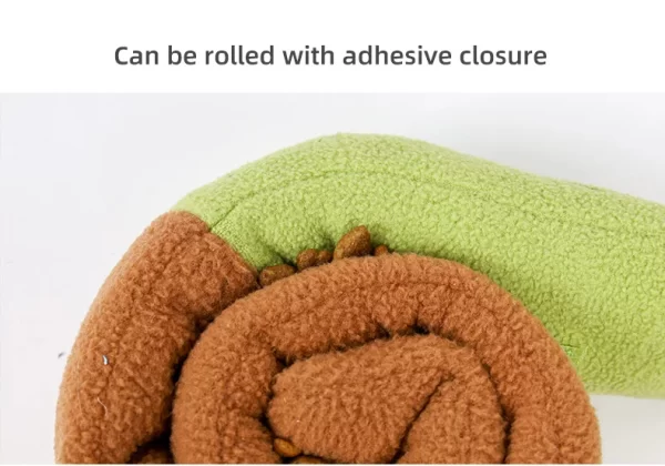 Dog Squeak Toys Pet Sniffing Plush Snails Toys Tibetan Food Molar Puzzle Dog Toys Interactive Dog Puzzle Toy Feeder Pet Supply - Image 15
