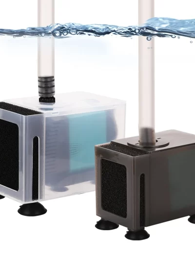 Fish Tank Water Pump Protection Box Increase Height Filter Acrylic Box Sand Prevention Shock Absorption For Aquarium