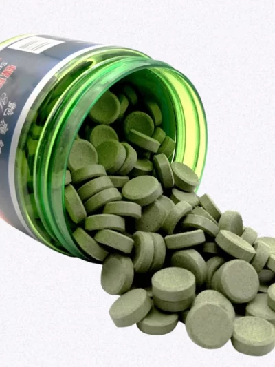 1Box Fish Food Tablet Spirulina Algae Aquarium Pills Fish Tank Tropical Catfish Wafer Fish Forage 90g/155g Delicious Fish Food