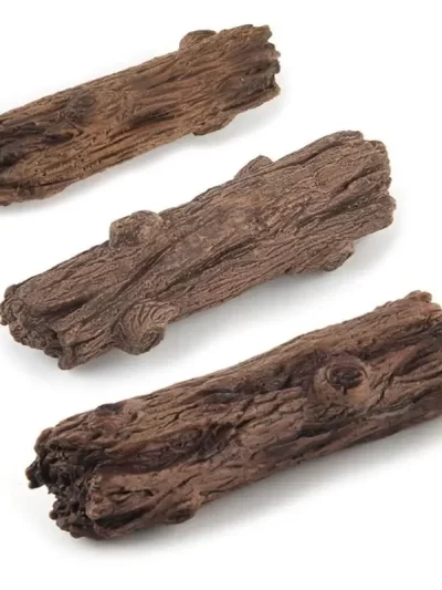 367A Small Aquarium Ornament Stump Trunk Log Fish for Tank Decoration for up to 20 Gallon for Tank Betta Fish Accessories Hid