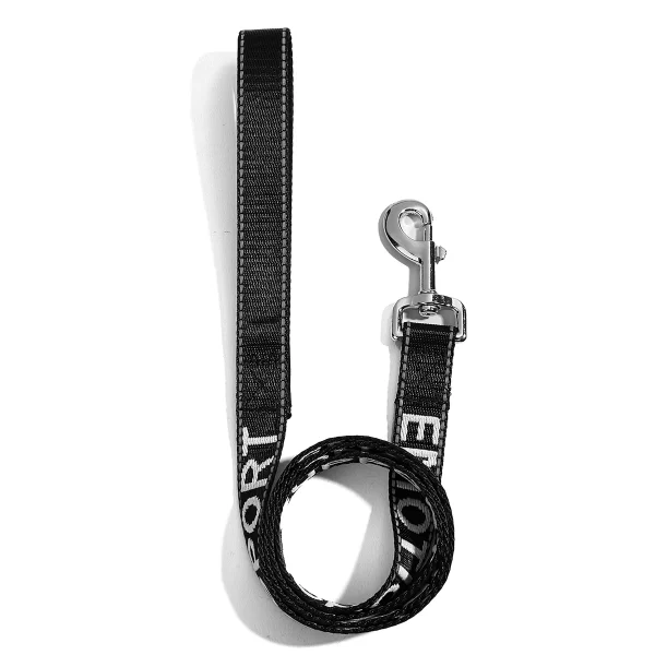Small Pet Dogs and Cat Leashes Solid color Service Dog & Emotional Support Jacquard Leash Reflection Strong Pet Walking Training - Image 8