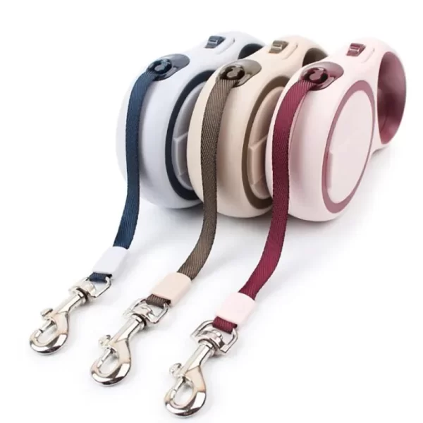 3/5M Pet Leash For Small Medium Dogs Durable Nylon Retractable Dog Walking Leash Leads Automatic Extending Puppy Dog Leash Rope - Image 2