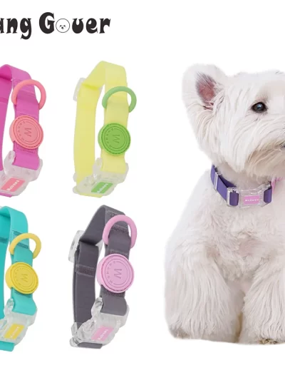 Colorful Pet Collar Waterproof Cat Dog Collars For Small Medium Dogs Fadou Teddy Corgi