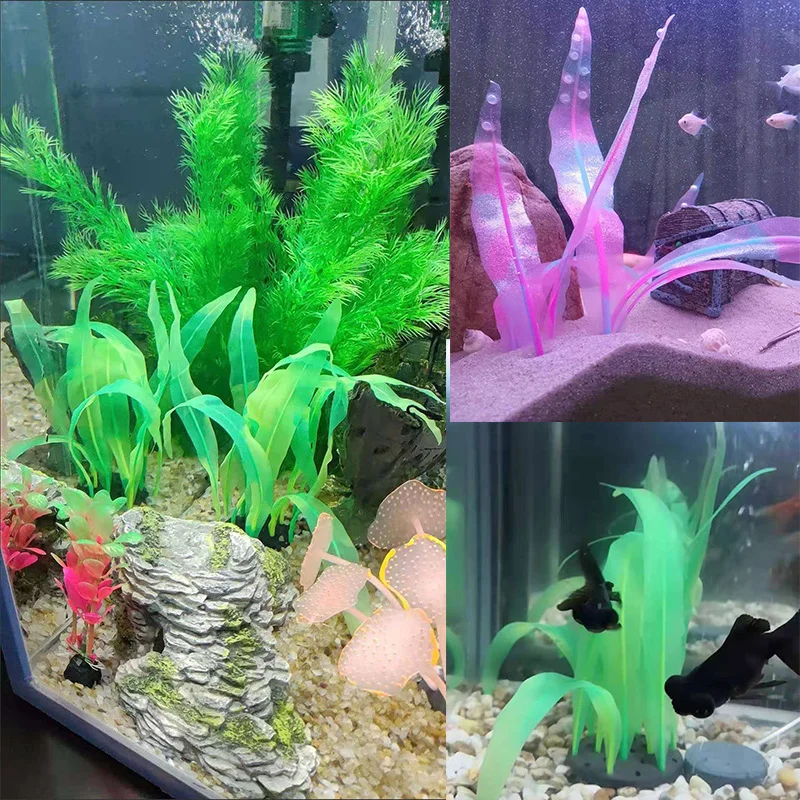 Aquarium Plants for aquarium decoration aquarium Fish Tank Aquarium Accessories Decoration Water Plant - Image 5