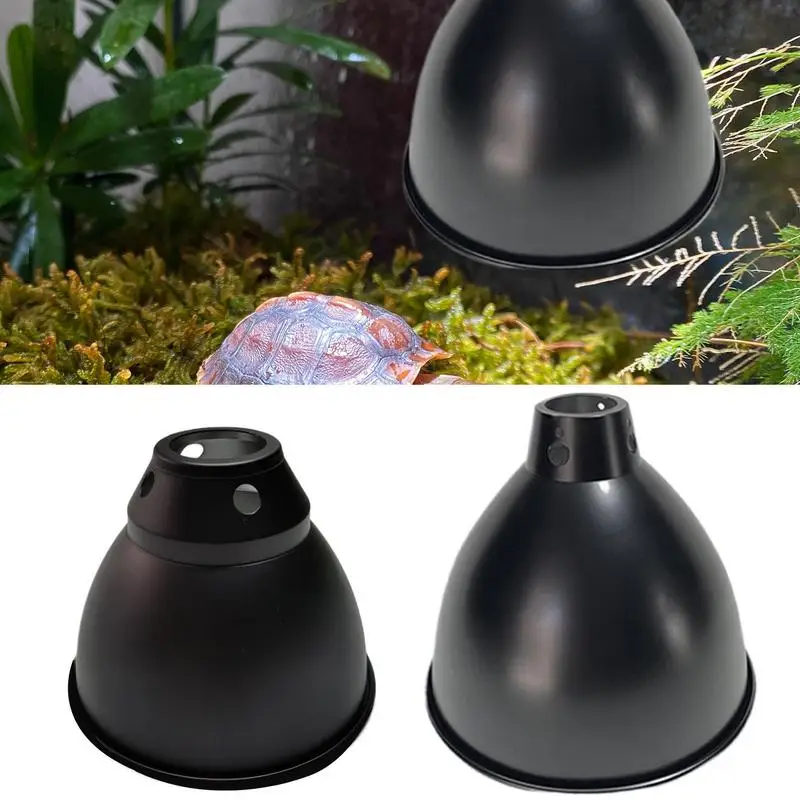 Reptile Dome Light Dome Heating Bulb Deep Dome Lampshade Optical Reflection Cover Heat Lamp Shade Bearded Dragon Tank Accessory - Image 2