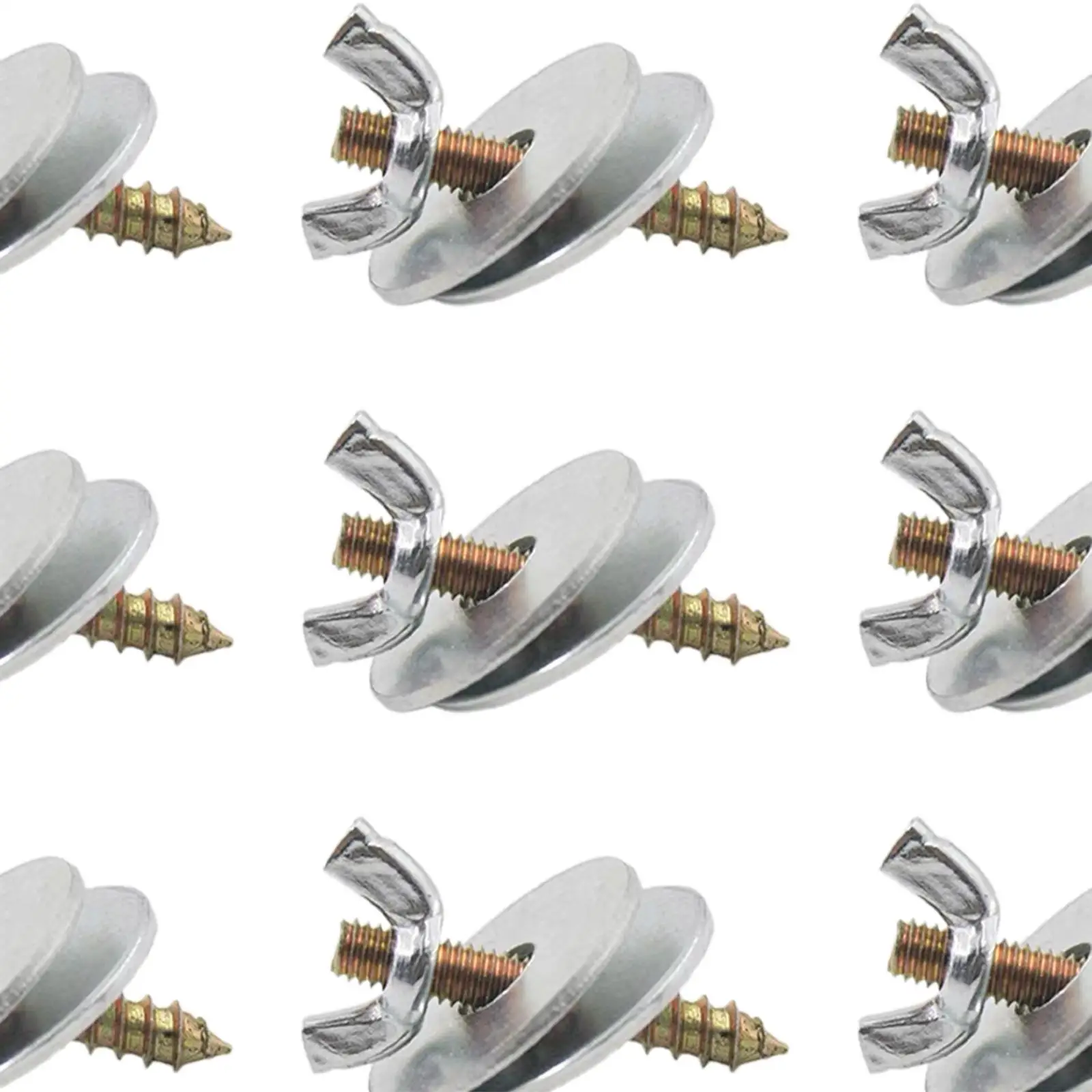 10x Bird Perches Fitting Screws Nut Kits M5*30 Bird Cage Screws Metal Nut Screw Mount Kits for Bird Stand Exercise Platform - Image 5