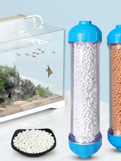 Fish Tank Filter Housing Refillable T33 Housing DIY Fill Water Filter Bottle Fittings Water Purifier Aquarium Filter Accessories