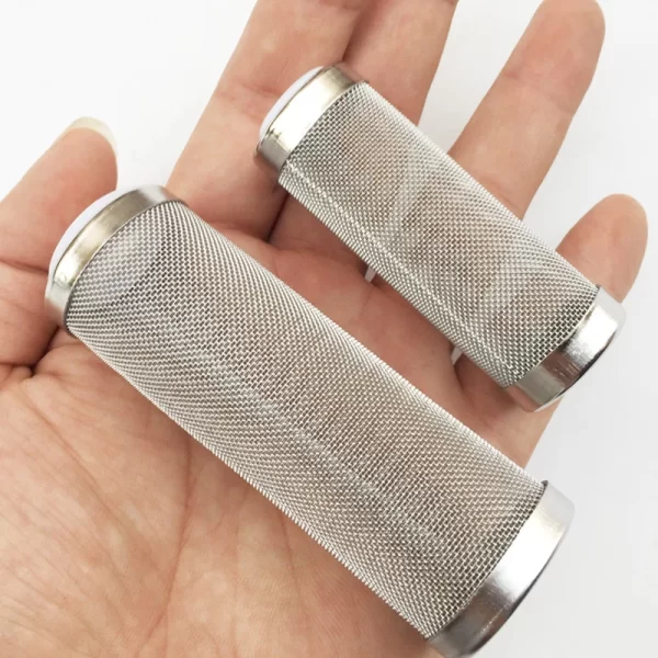 Fish Tank Filter Stainless Steel Inlet Case Mesh Shrimp Nets Special Cylinder Filters Inflow Inlet Protect Aquarium Accessories - Image 3