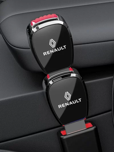 Car Seat Belt Clip Extender Safety Seatbelt Lock Buckle Accessories For Renault Austral Kadjar Stepway Samsumg Symbol Zoe Espace