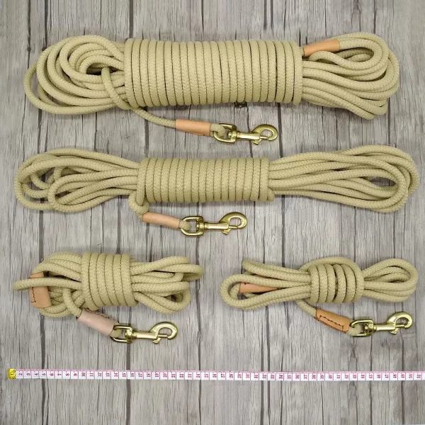 Durable Dog Tracking Leash Nylon Long Leads Rope Pet Training Walking Leashes 3m 5m 10m 20m For Medium Large Dogs Non-slip - Image 2