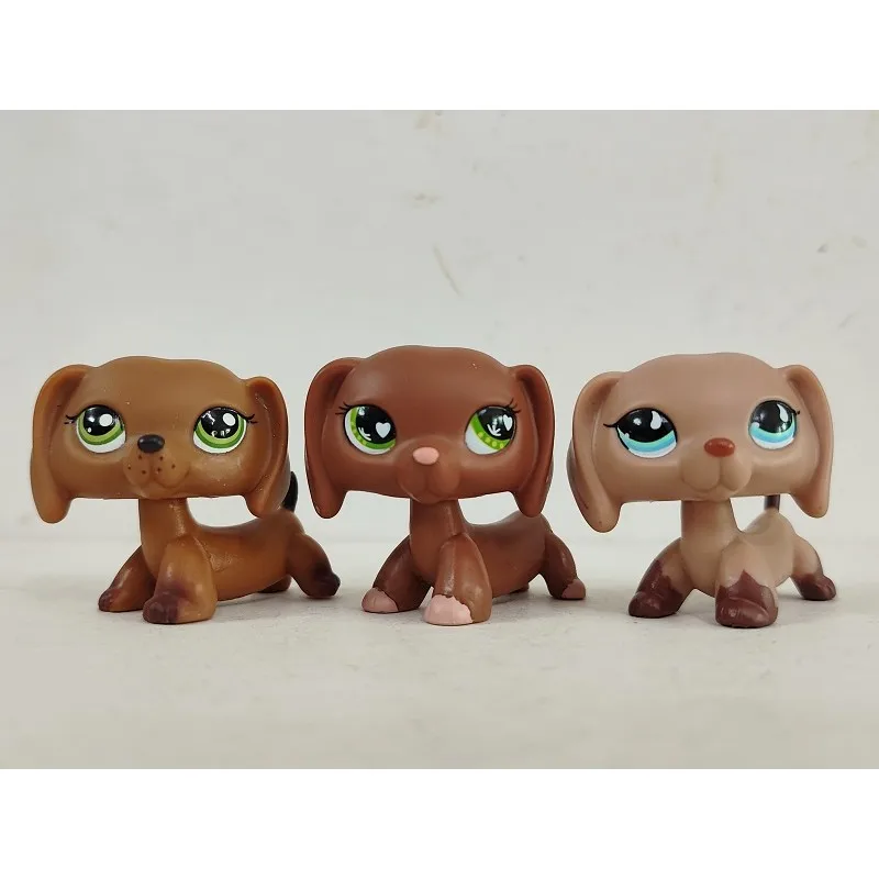 3Pcs/Lot littlest pet shop toys toy dog rat Fox all random send from old puppy - Image 6